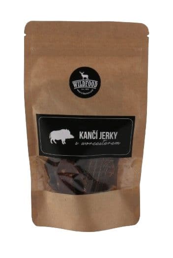 Wild food Kančí jerky s worcestrem 30g