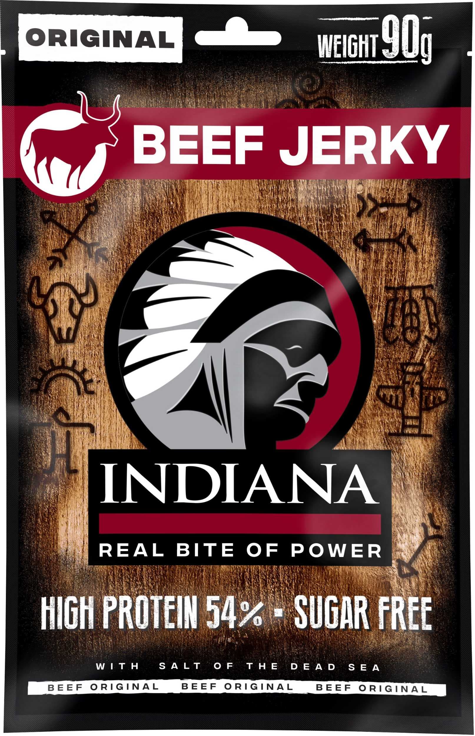 Indiana Jerky hovězí 90g