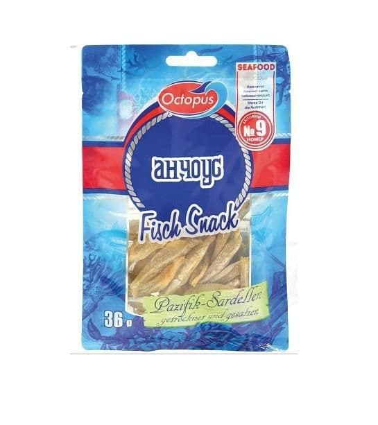 Octopus Sardele slané-sušené 36g