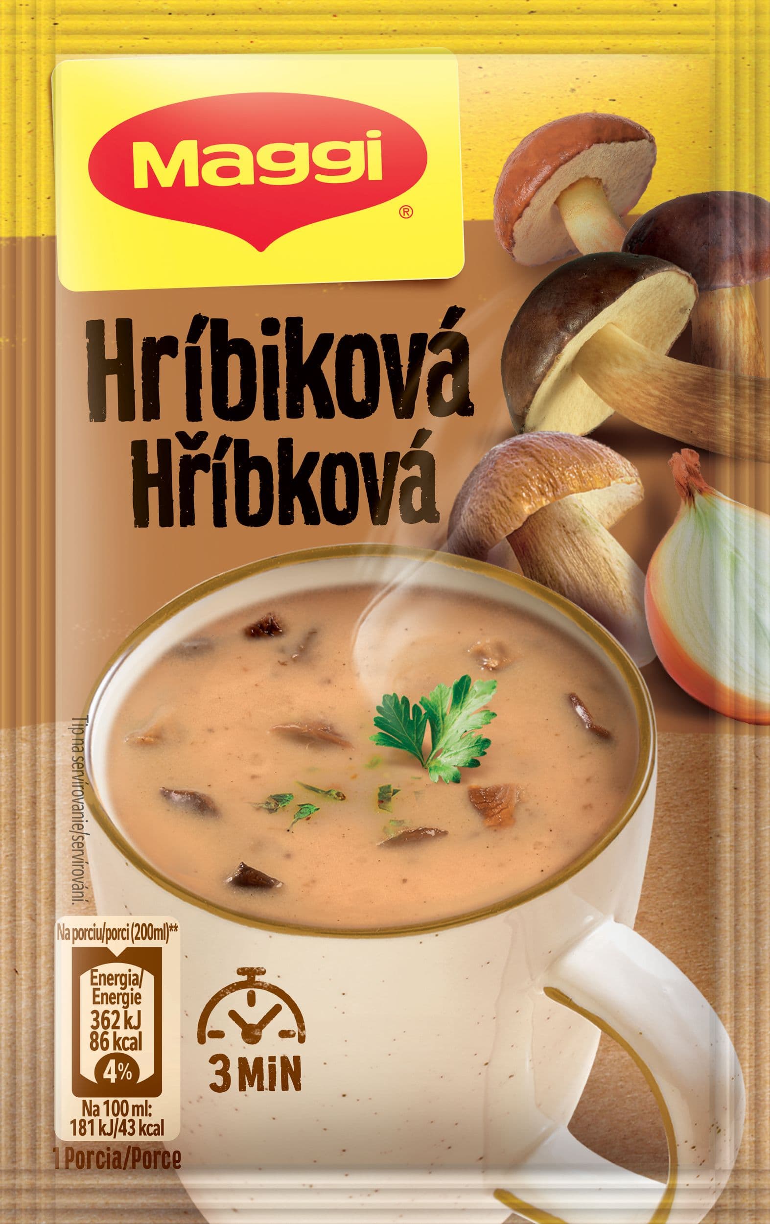 Maggi Instantní polévka hříbková 22g