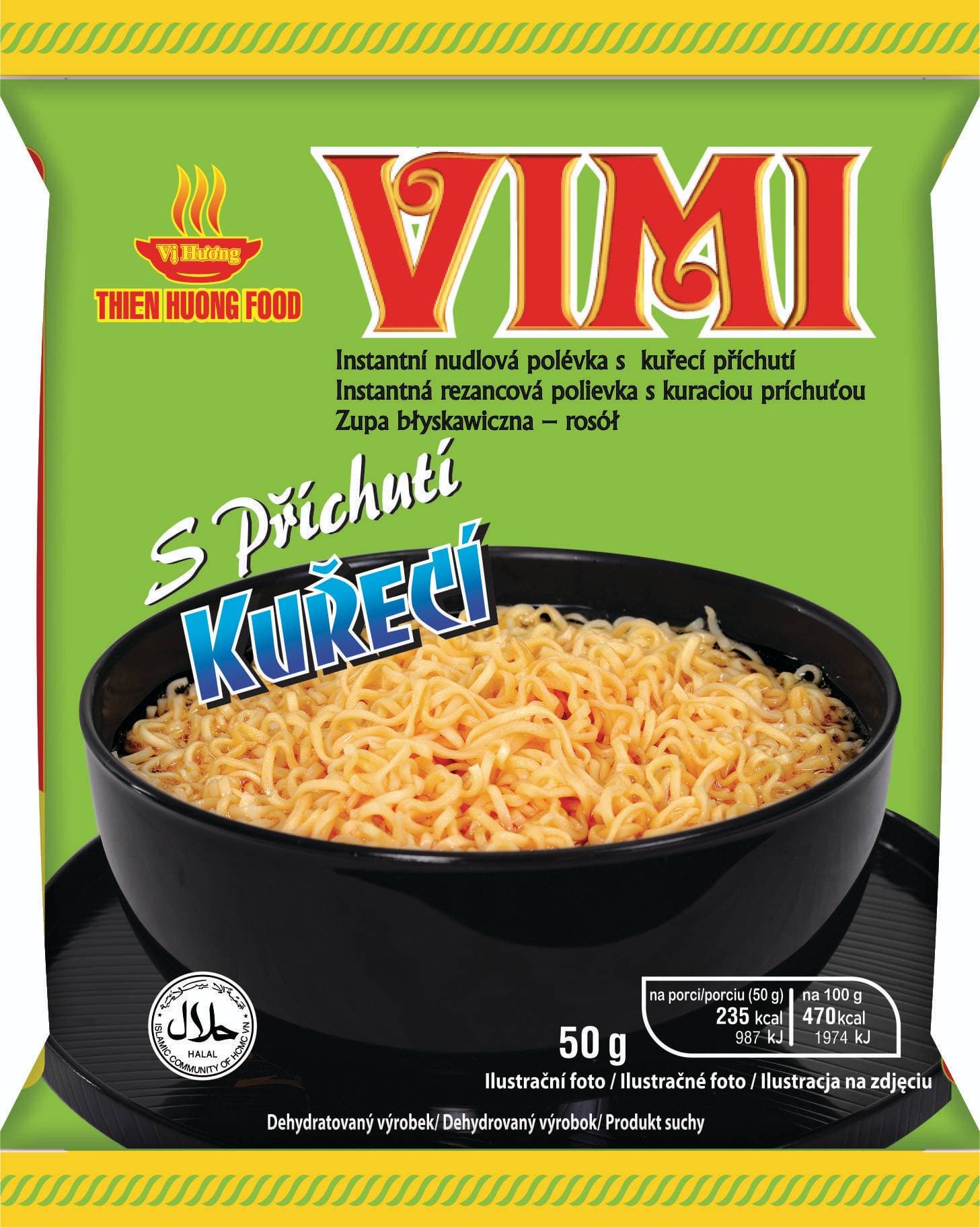 Vimi Instantní nudlová polévka kuřecí 50 g