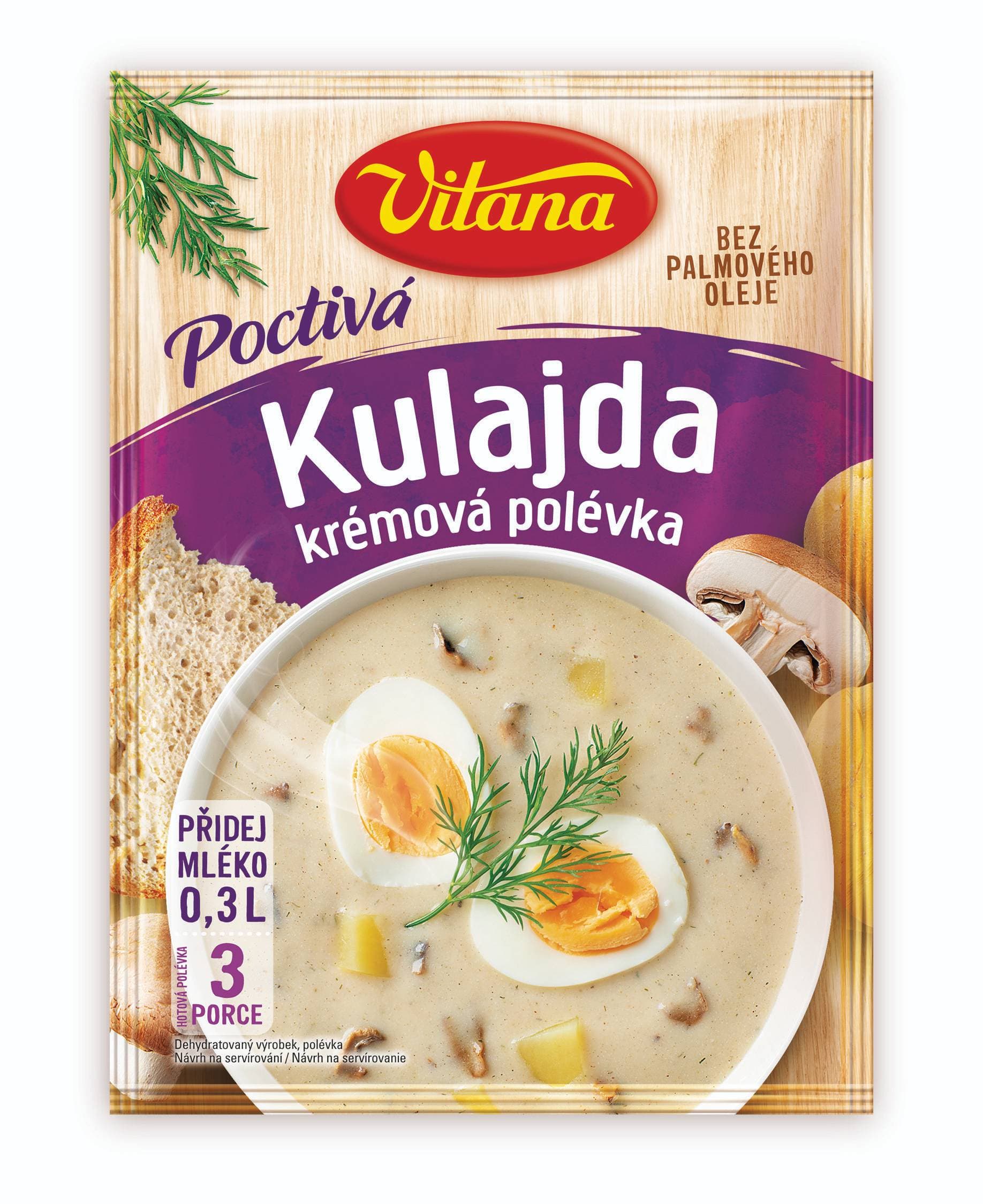Vitana Poctivá Kulajda krémová plévka 83 g
