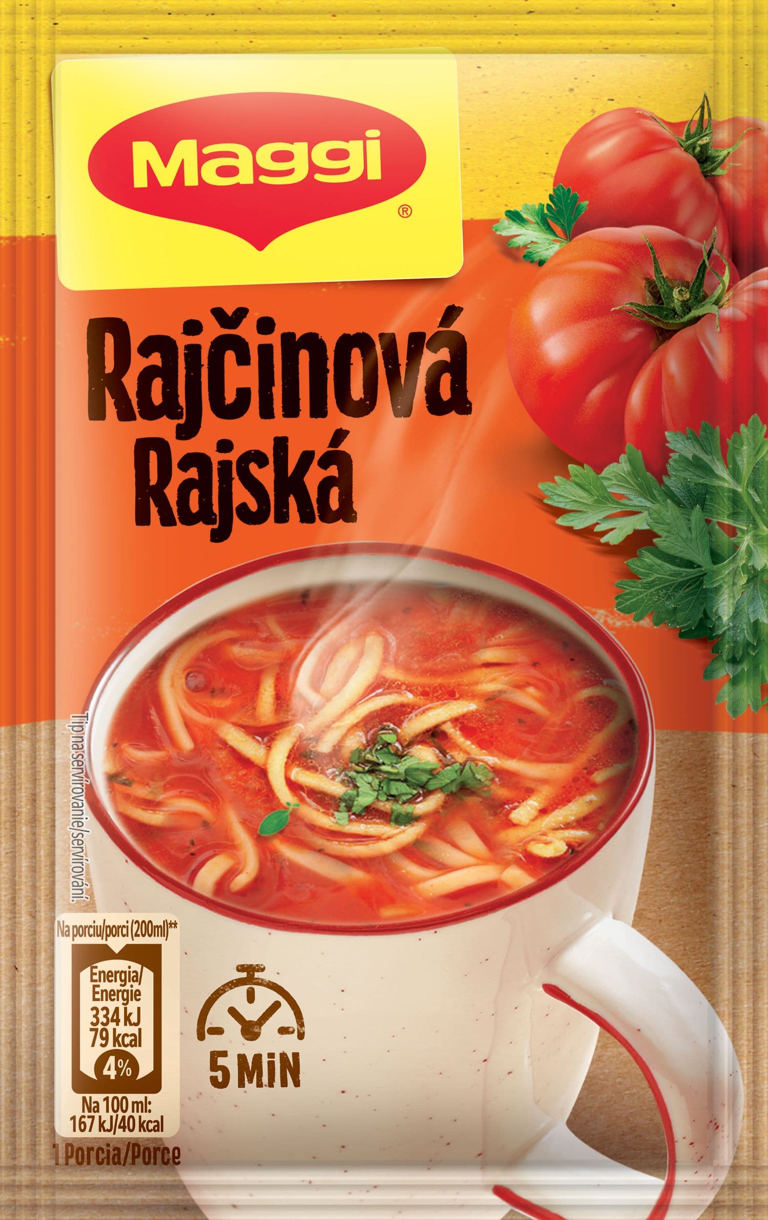 Maggi Instantní polévka rajská s těstovinami 23g
