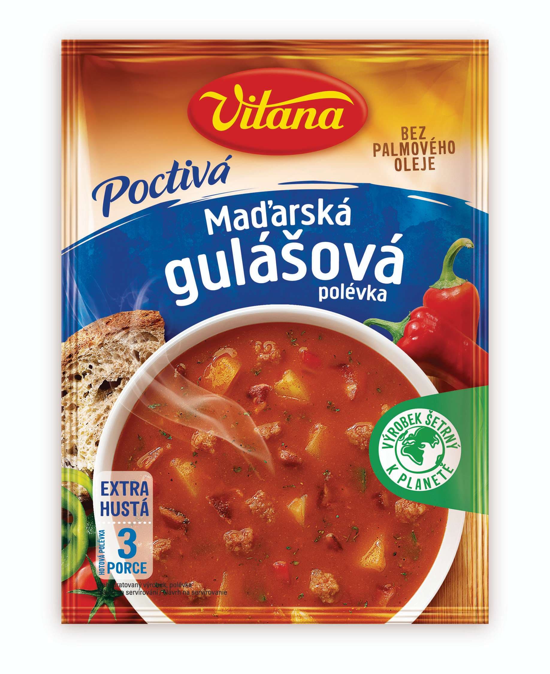 Vitana Poctivá Maďarská gulášová 120g