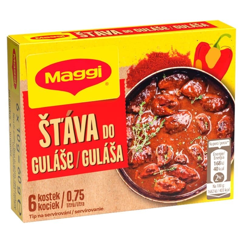 Maggi Gulášová šťáva v kostce 60g
