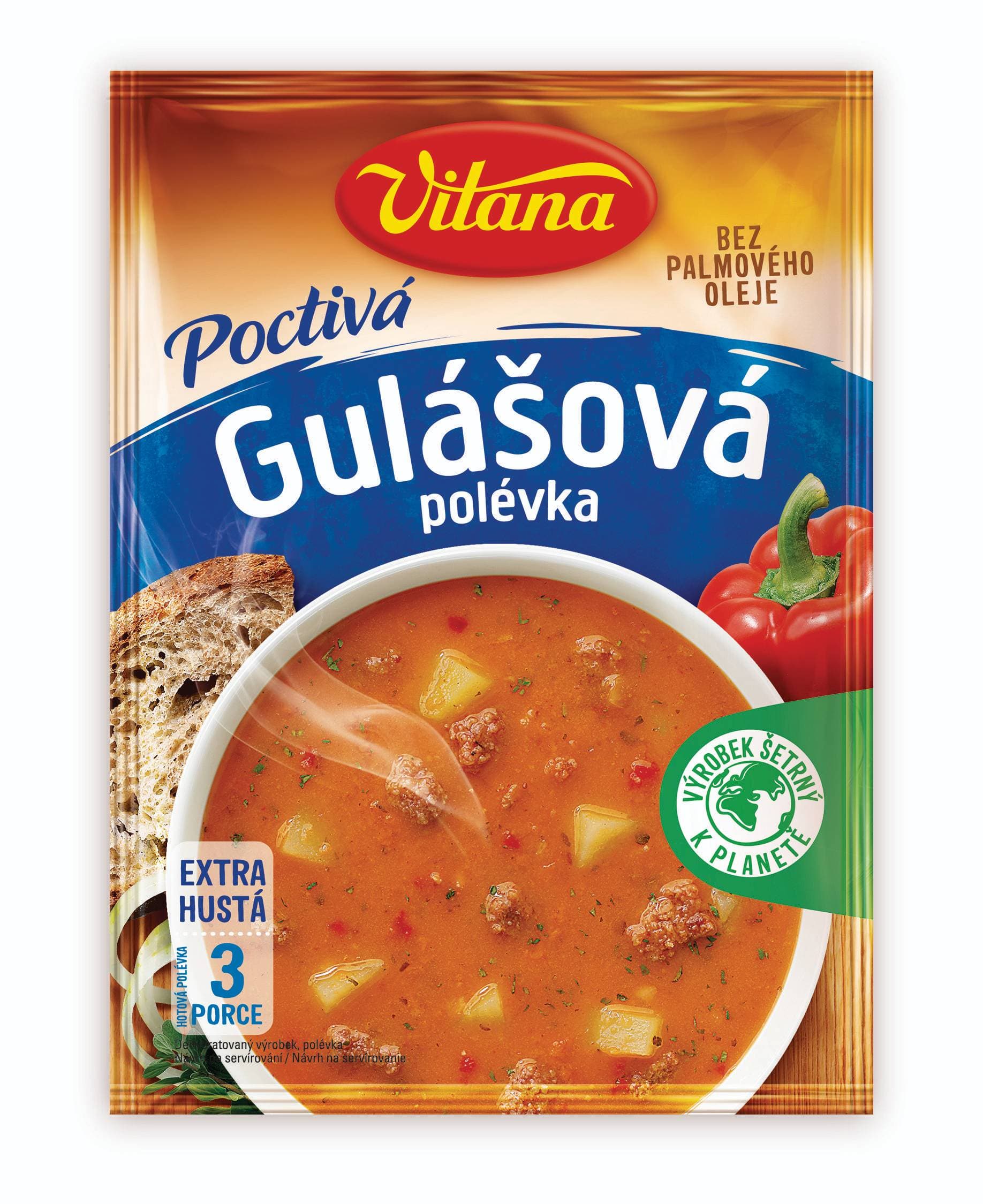 Vitana Poctivá gulášová polévka 97g