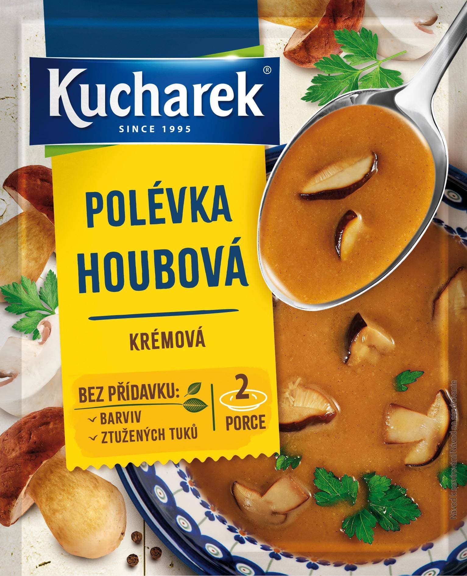 Kucharek Polévka Houbová krémová 50g