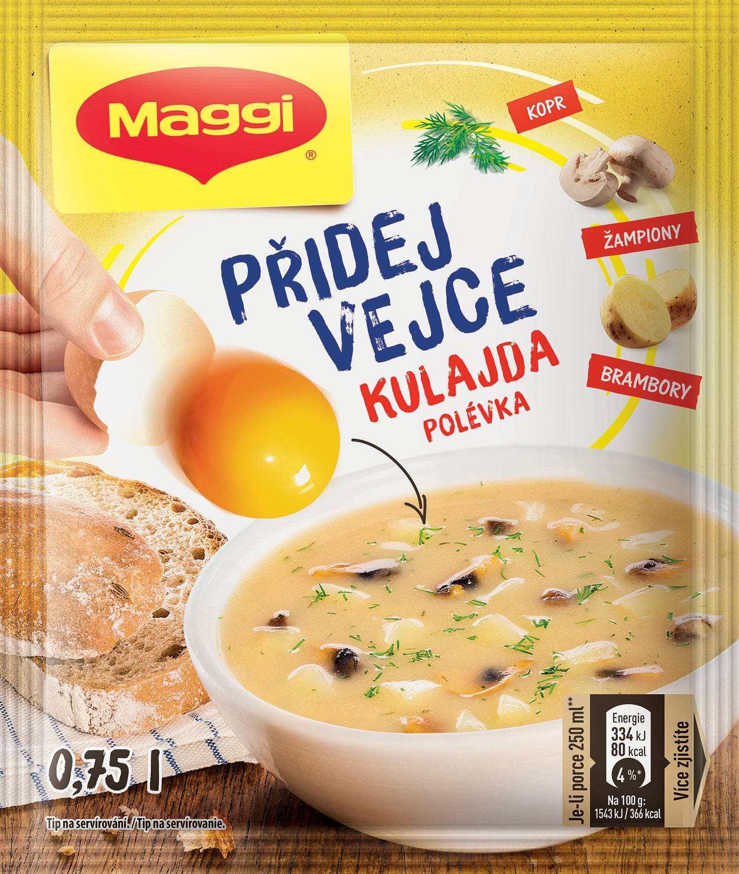 Maggi Přidej vejce kulajda 48g