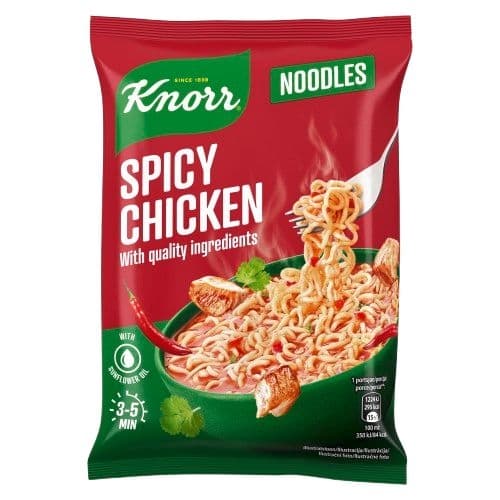 Knorr Nudlová polévka pikantní kuře příchuť 63g