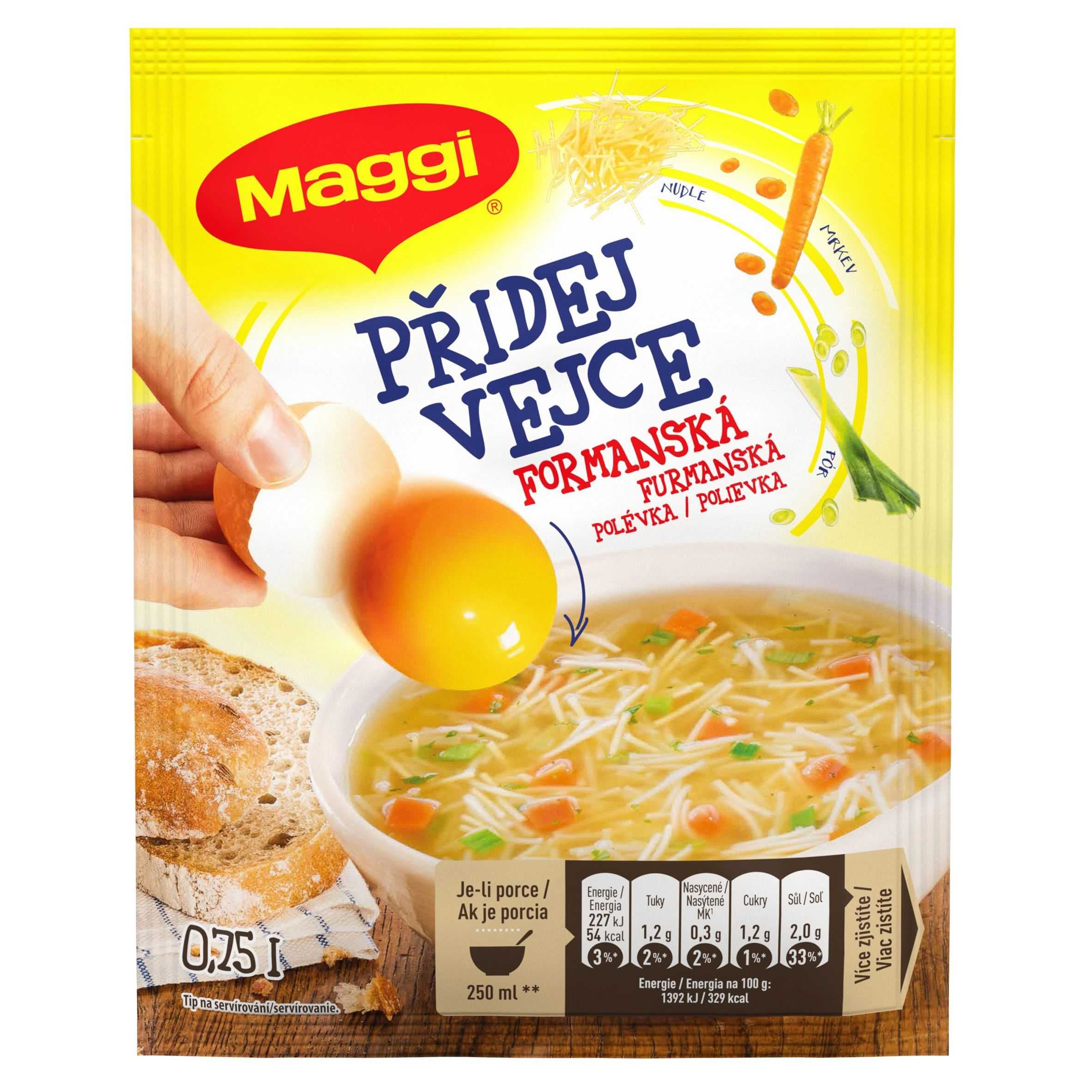 Maggi Přidej vejce Formanská polévka sáček 40,5 g