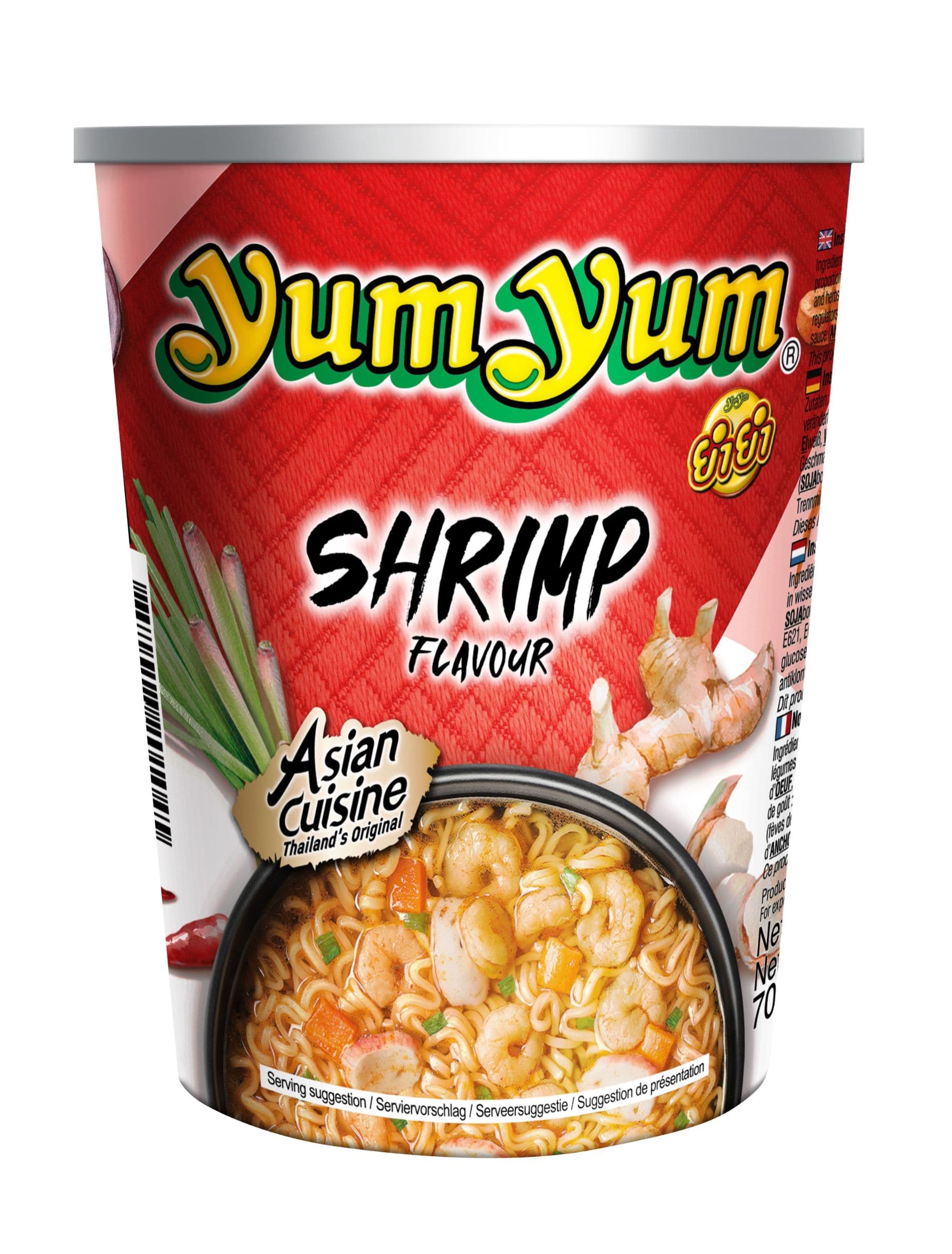 YumYum Instantní nudlová polévka s krevetovou příchutí 70 g