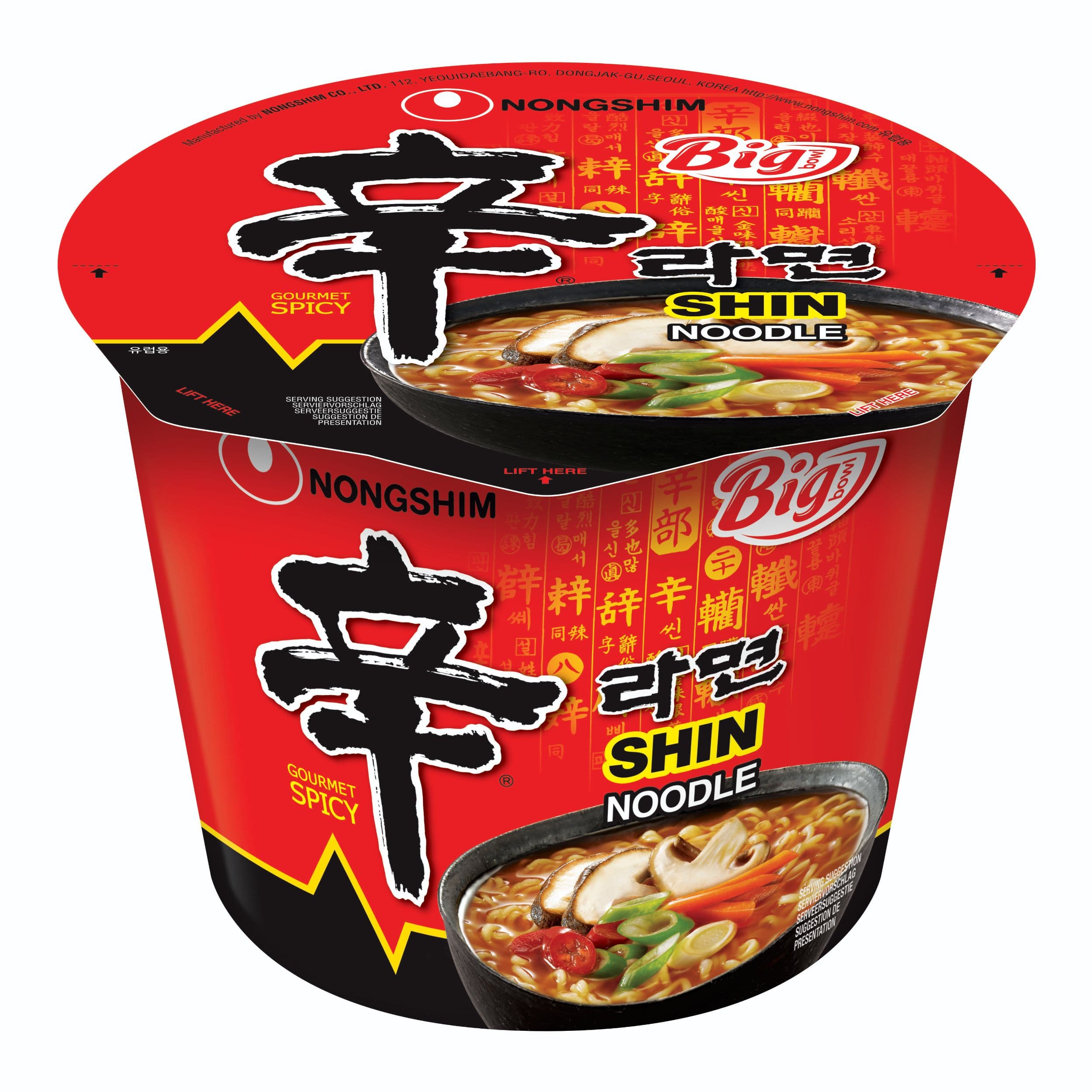 Nongshim Shin Big Noodle Soup 114g