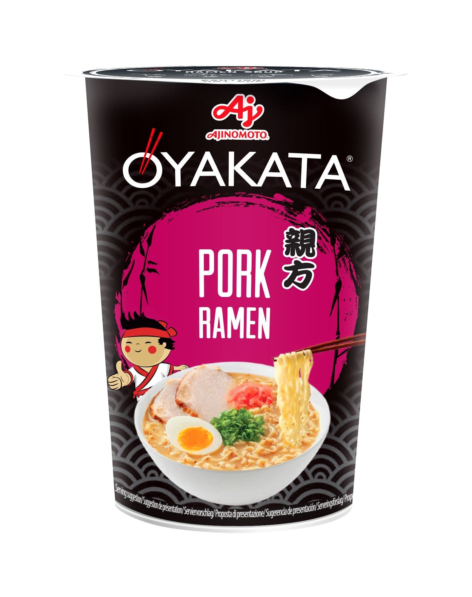 Oyakata Instantní nudlová polévka s vepřovou příchutí 62g