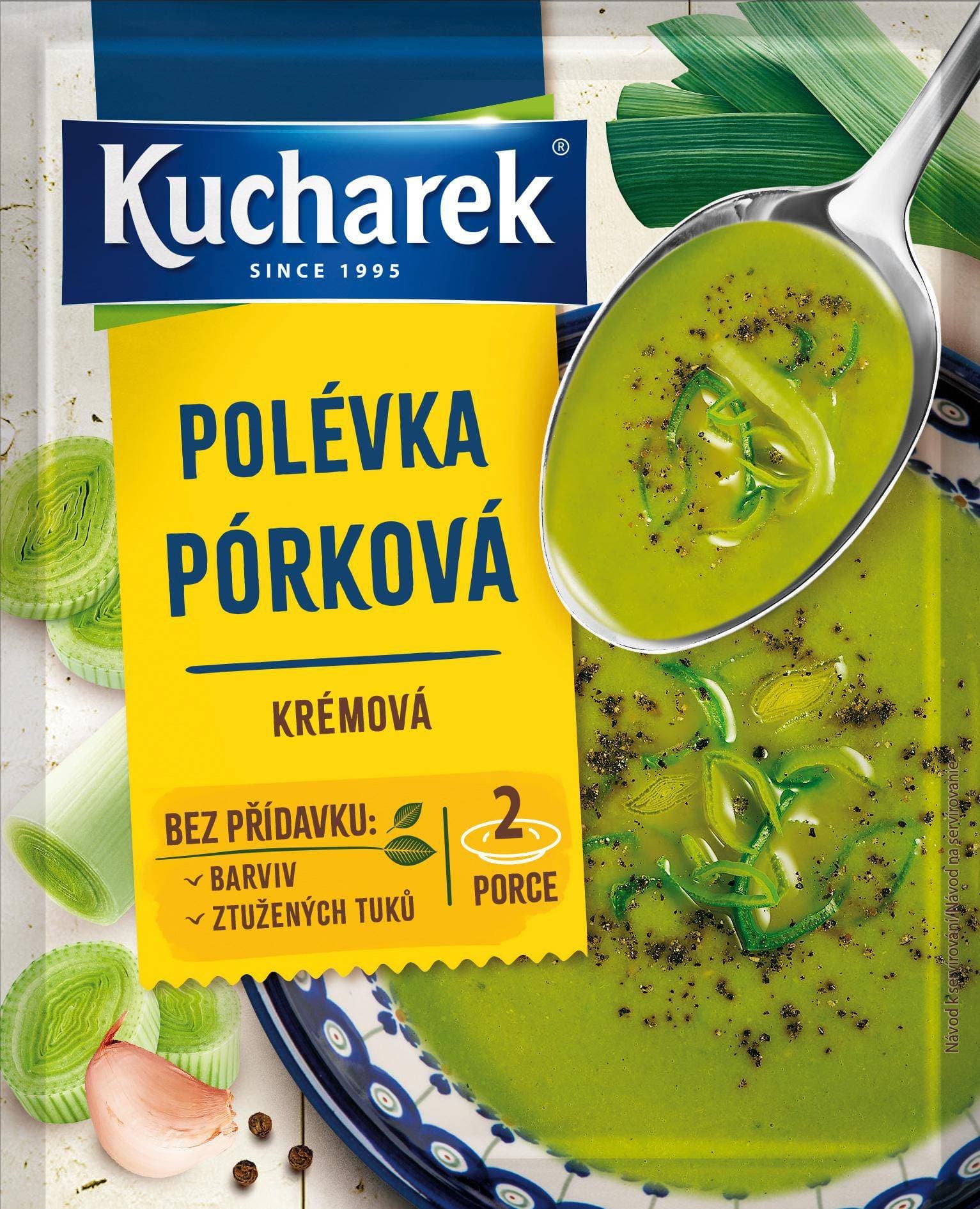 Kucharek Polévka Pórková krémová 50g