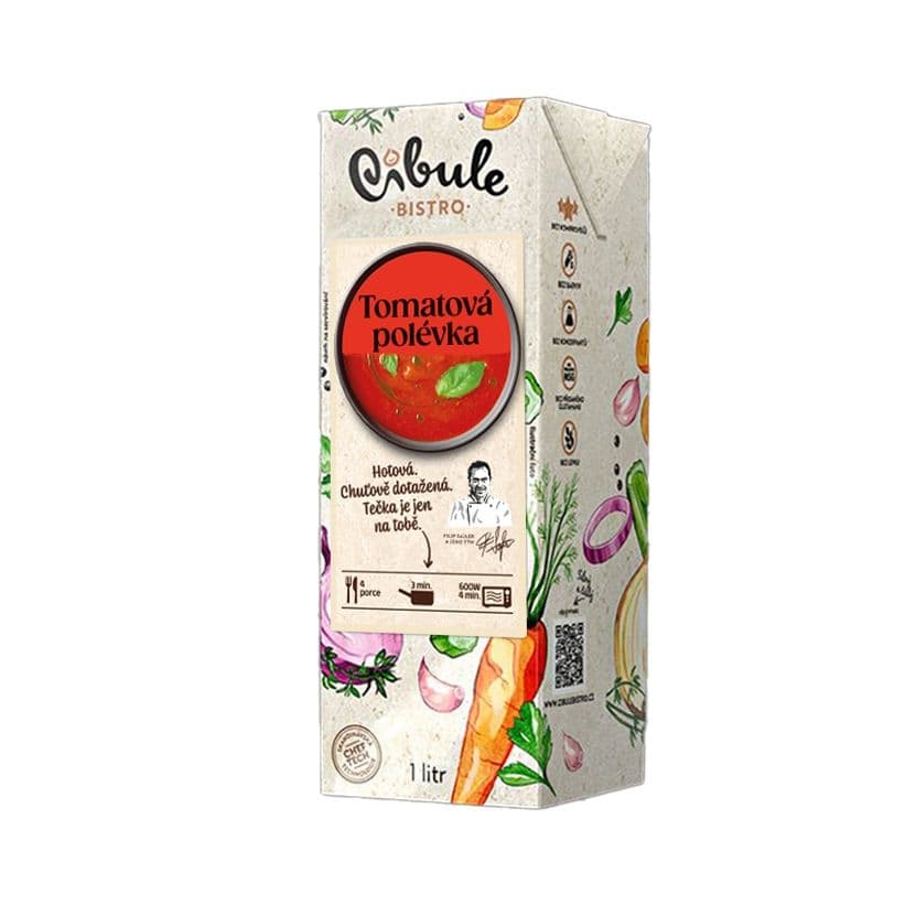 Cibule Bistro Tomatová polévka 1l