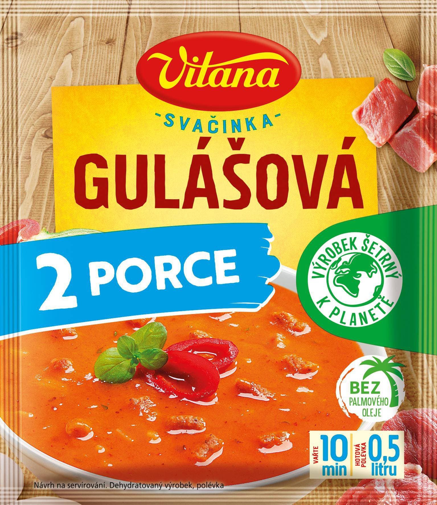 Vitana Gulášová polévka 2 porce 38g