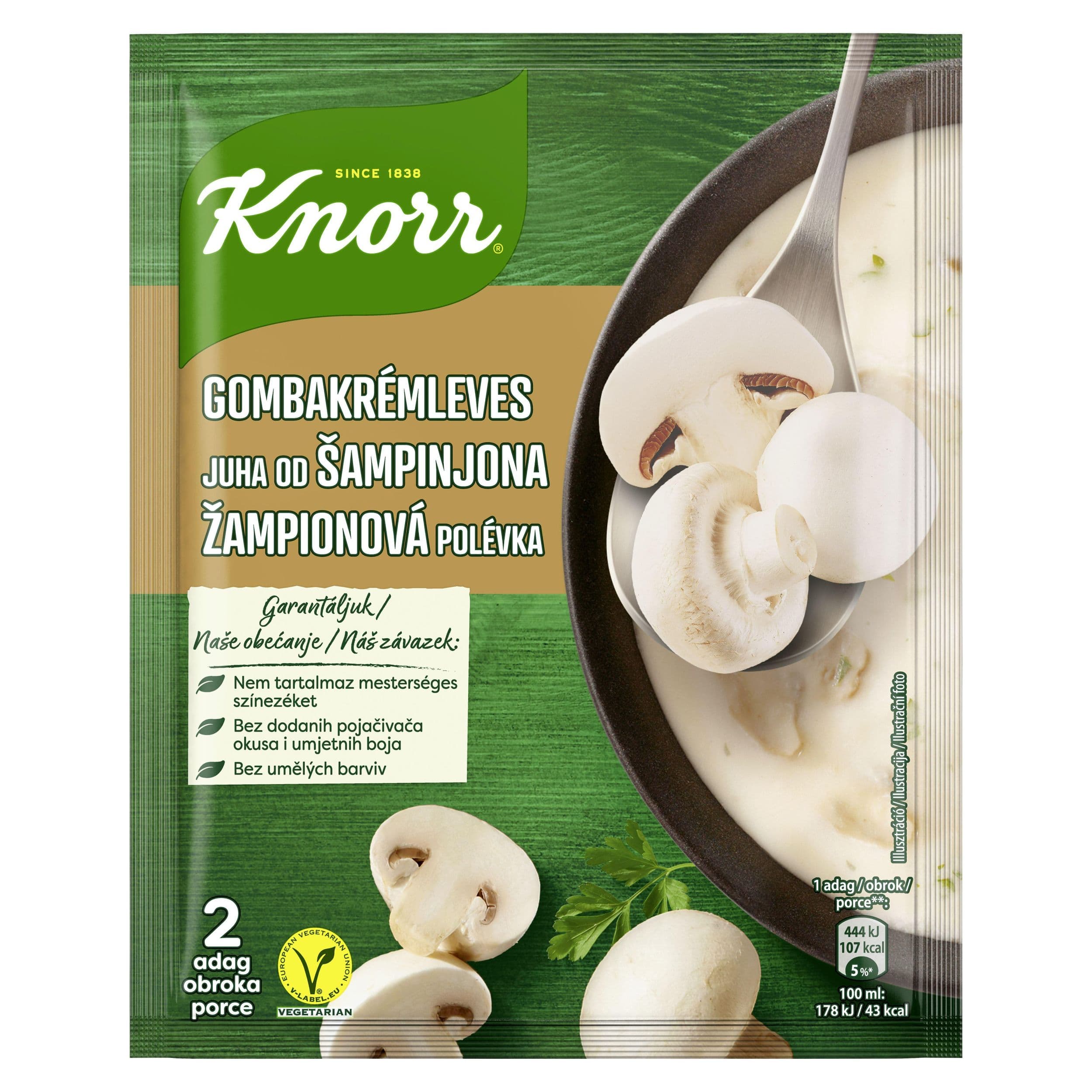 Knorr Krémová polévka Žampionová 45g