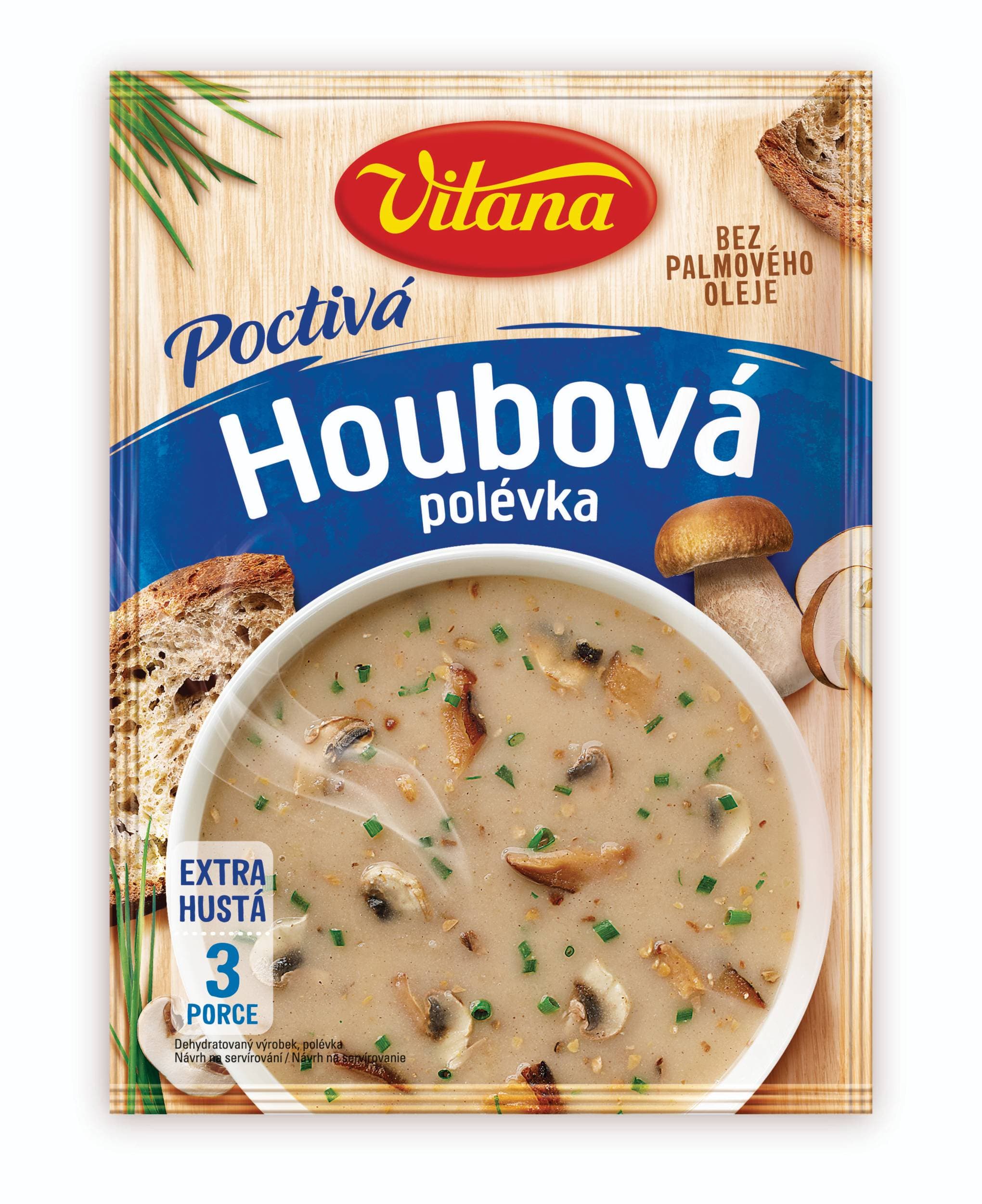Vitana Poctivá houbová polévka 58g