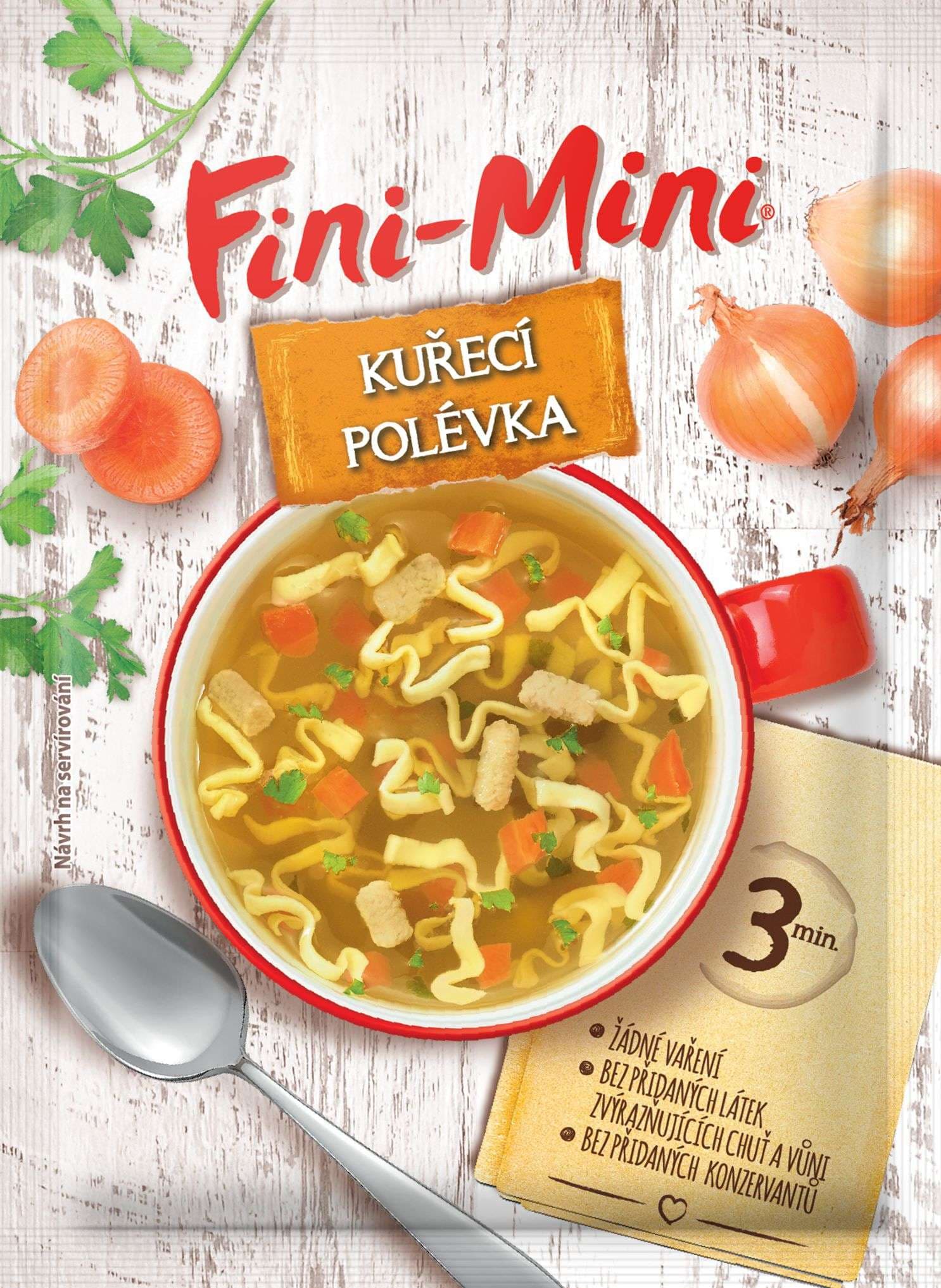 Podravka Fini-Mini polévka kuřecí 18 g