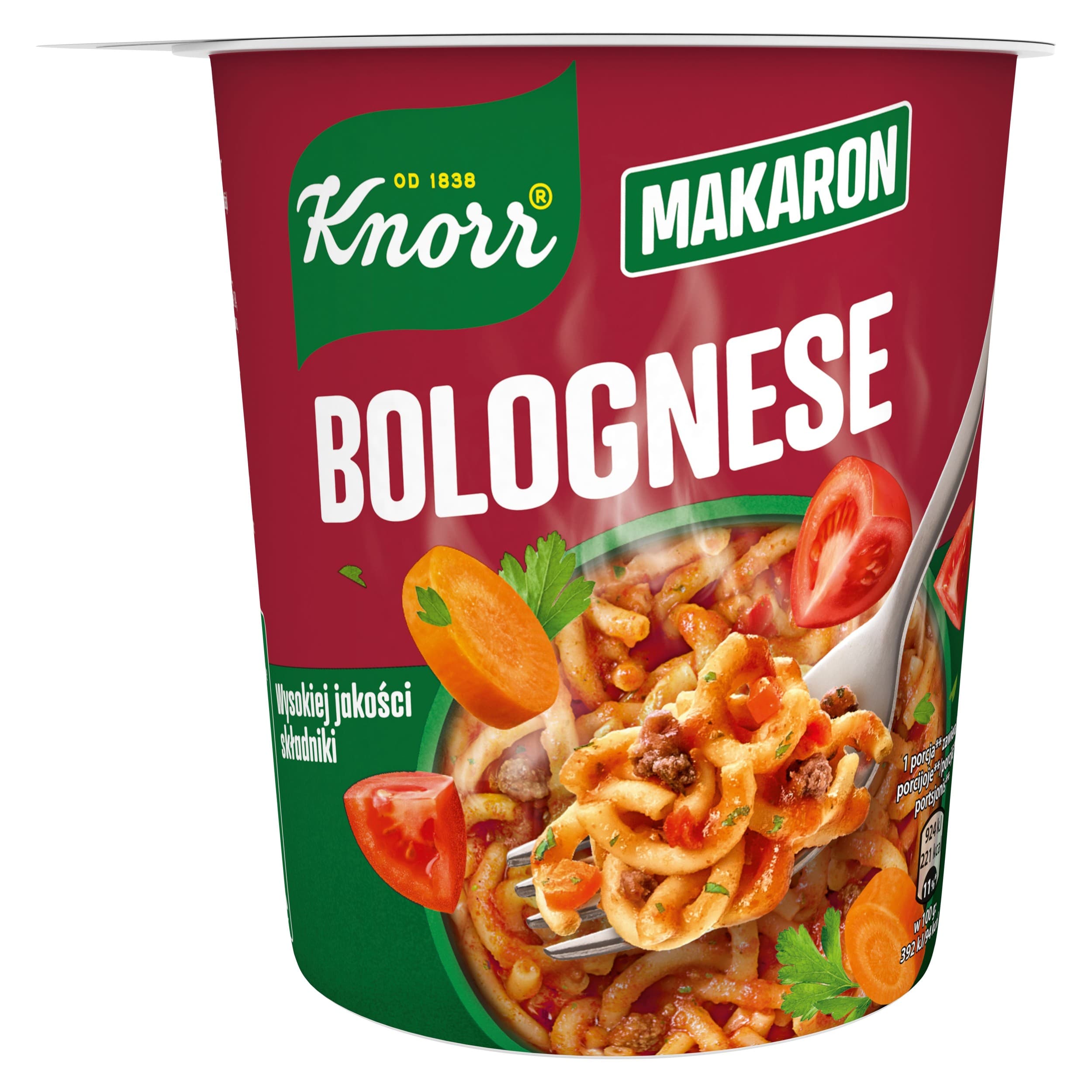 Knorr Snack makaron bolognese 60g
