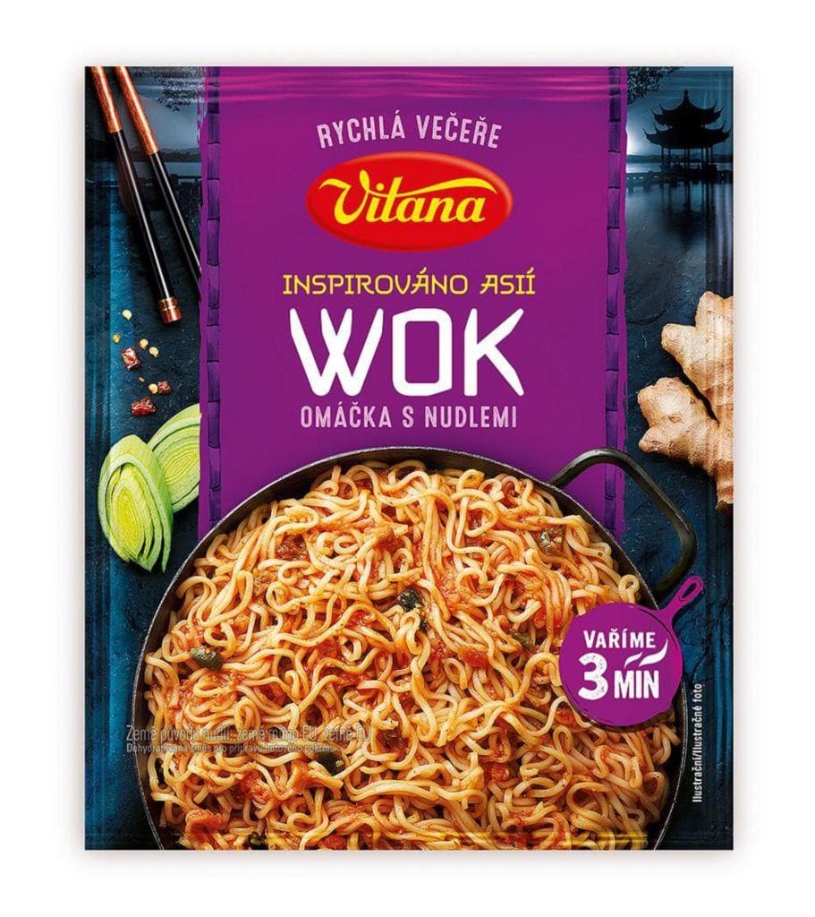 Vitana Wok omáčka s nudlemi 144g