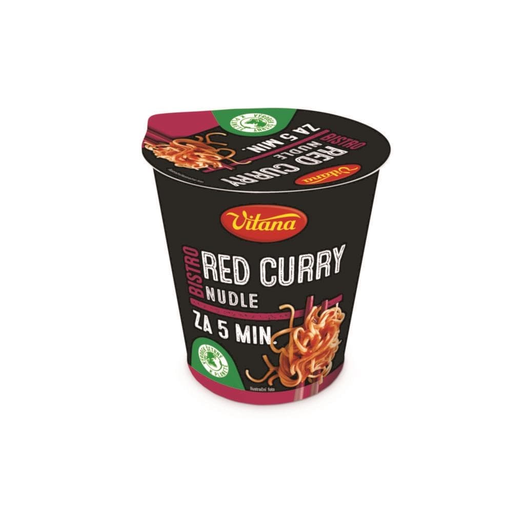 Vitana Bistor nudle red curry instantní dehydratovaný výrobek 55g
