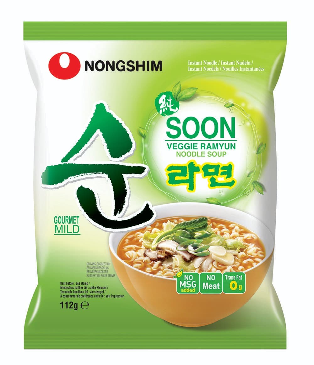 Nongshim Soon Veggie Veggie Ramyun 112g