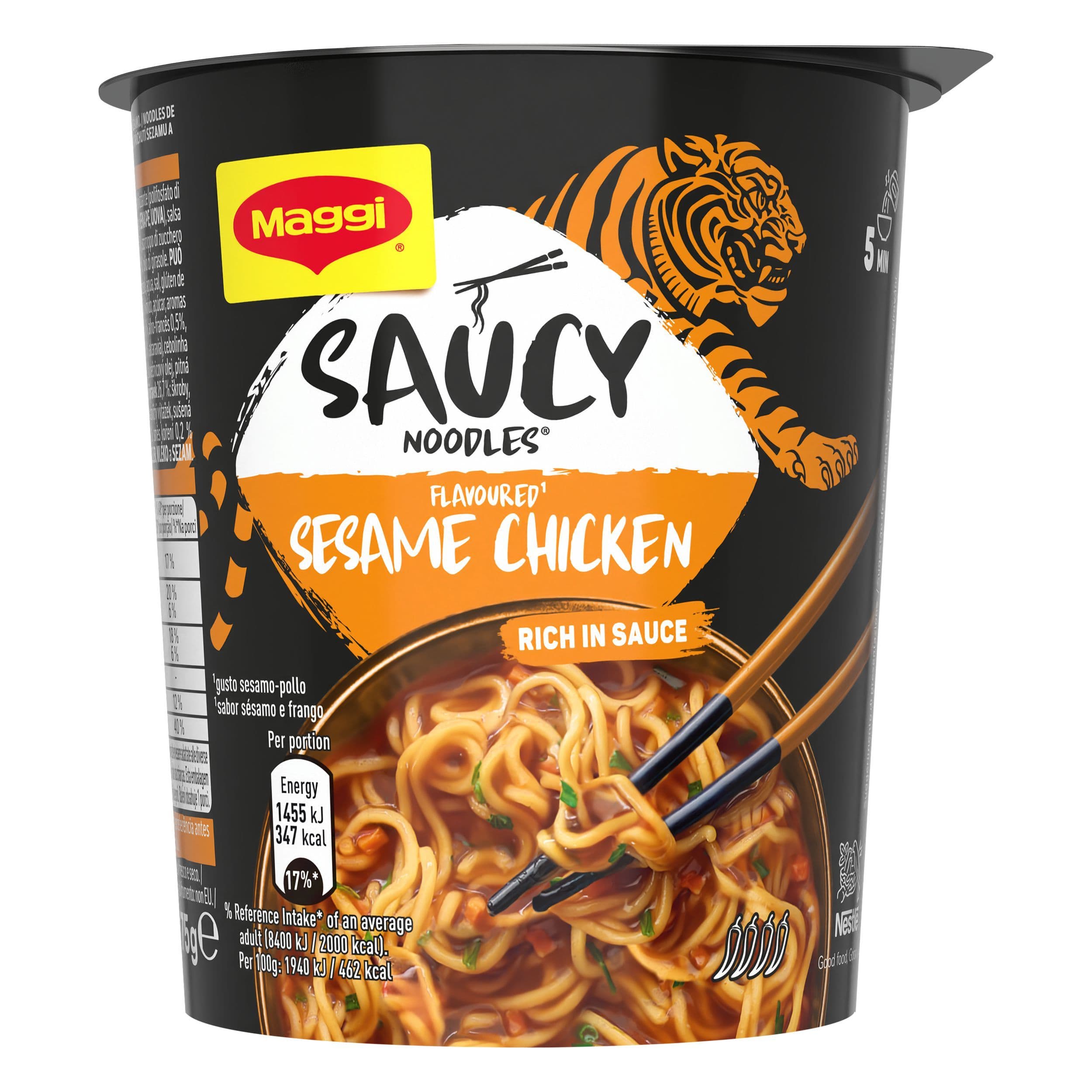 Maggi Saucy noodles sesame chicken 75g