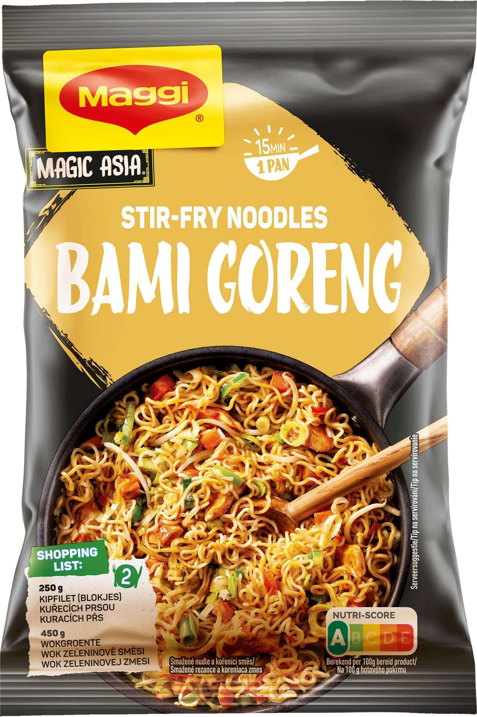 Maggi Magic Asia Nudle z pánve Bami Goreng 185g