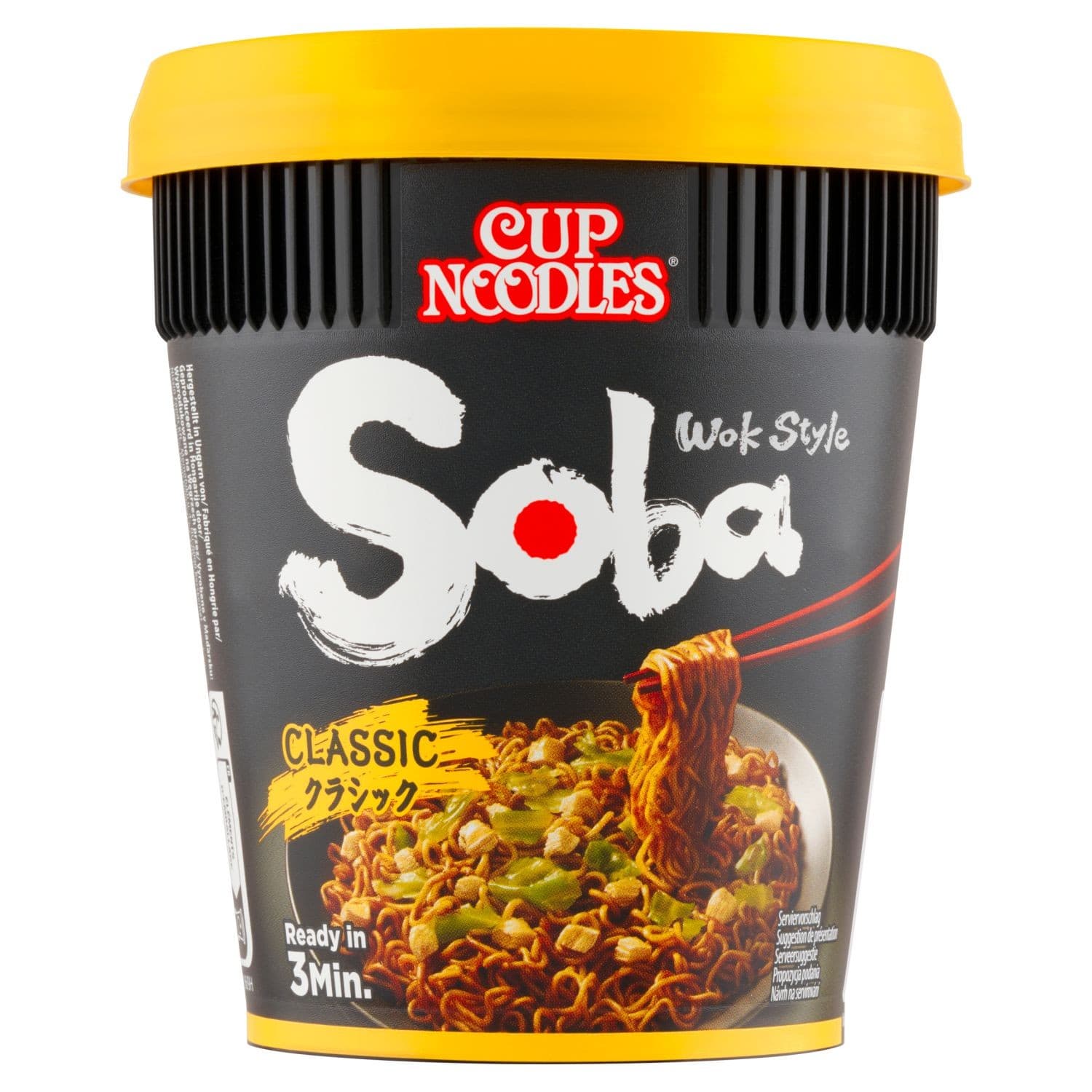 Nissin Soba nudle Nissin v kelímku s příchutí Classic 90 g