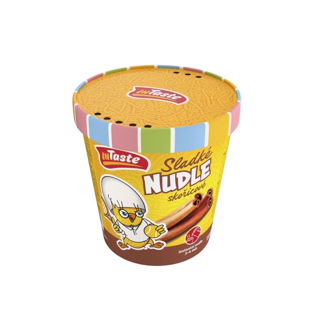 InTaste Instantní sladké nudle skořicové 68 g