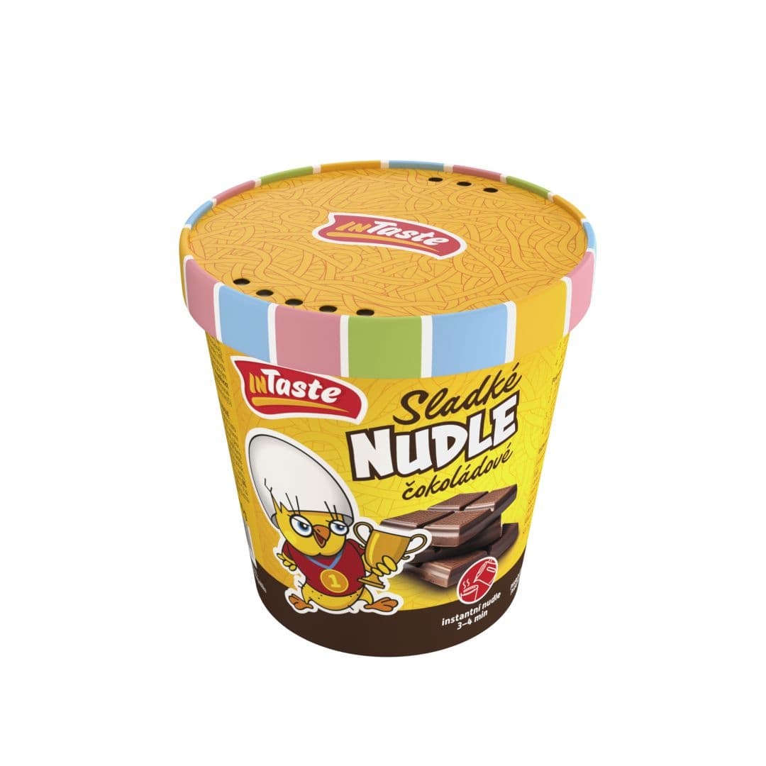 InTaste Instantní sladké nudle čokoládové 70g