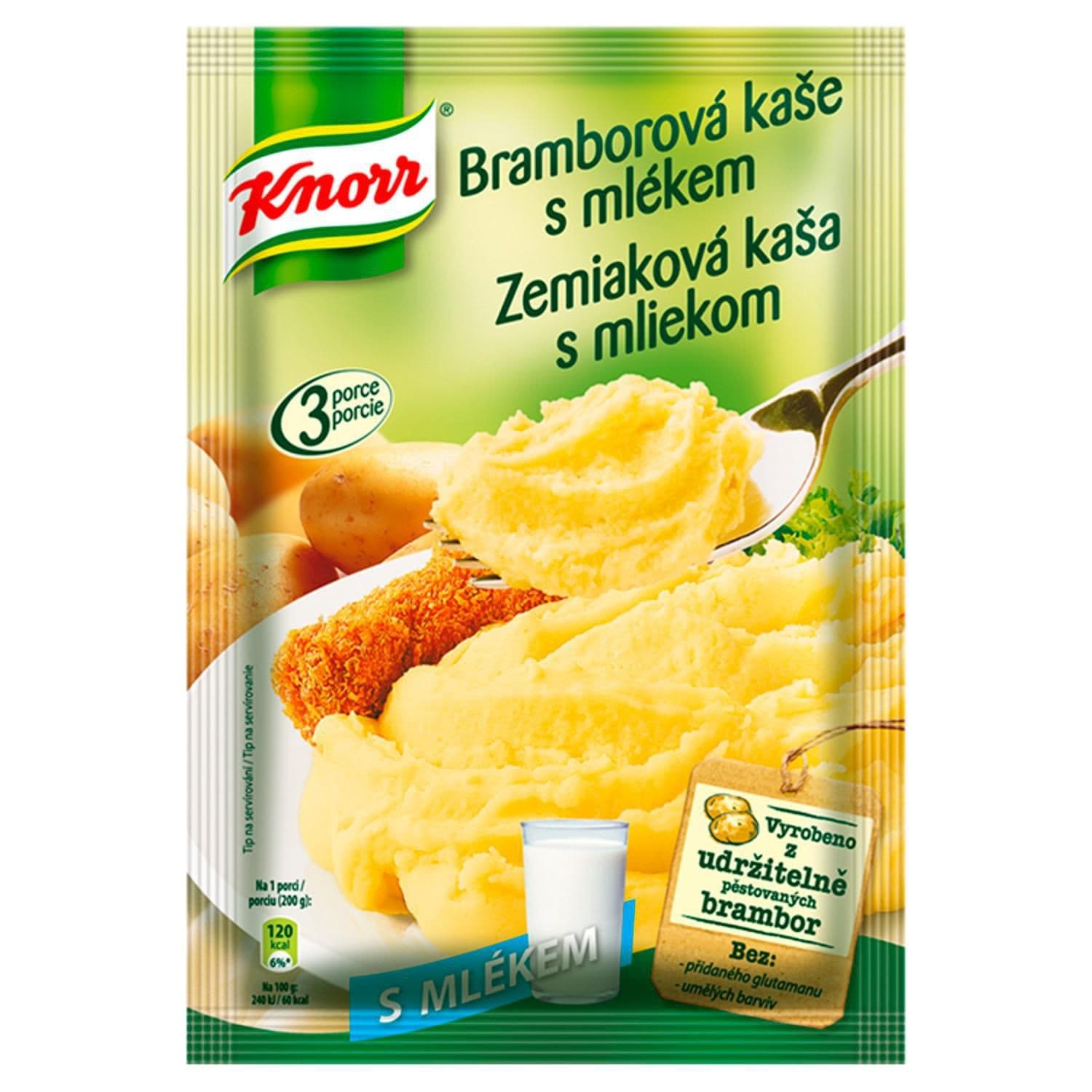Knorr Příloha bramborová kaše s mlékem 94,5 g