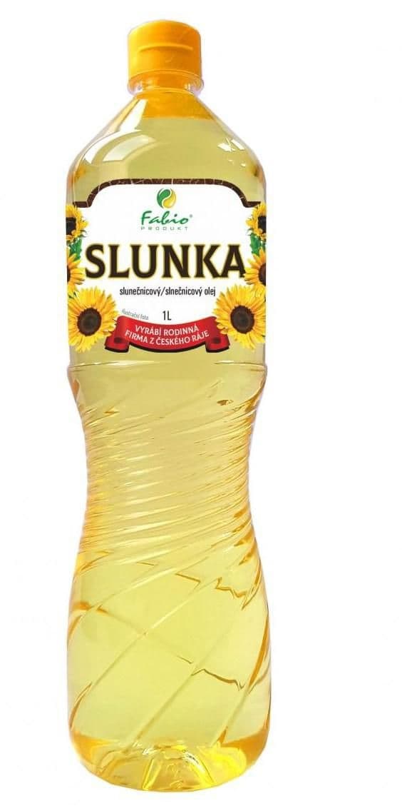 Fabio Produkt Slunka slunečnicový olej PET 1 l