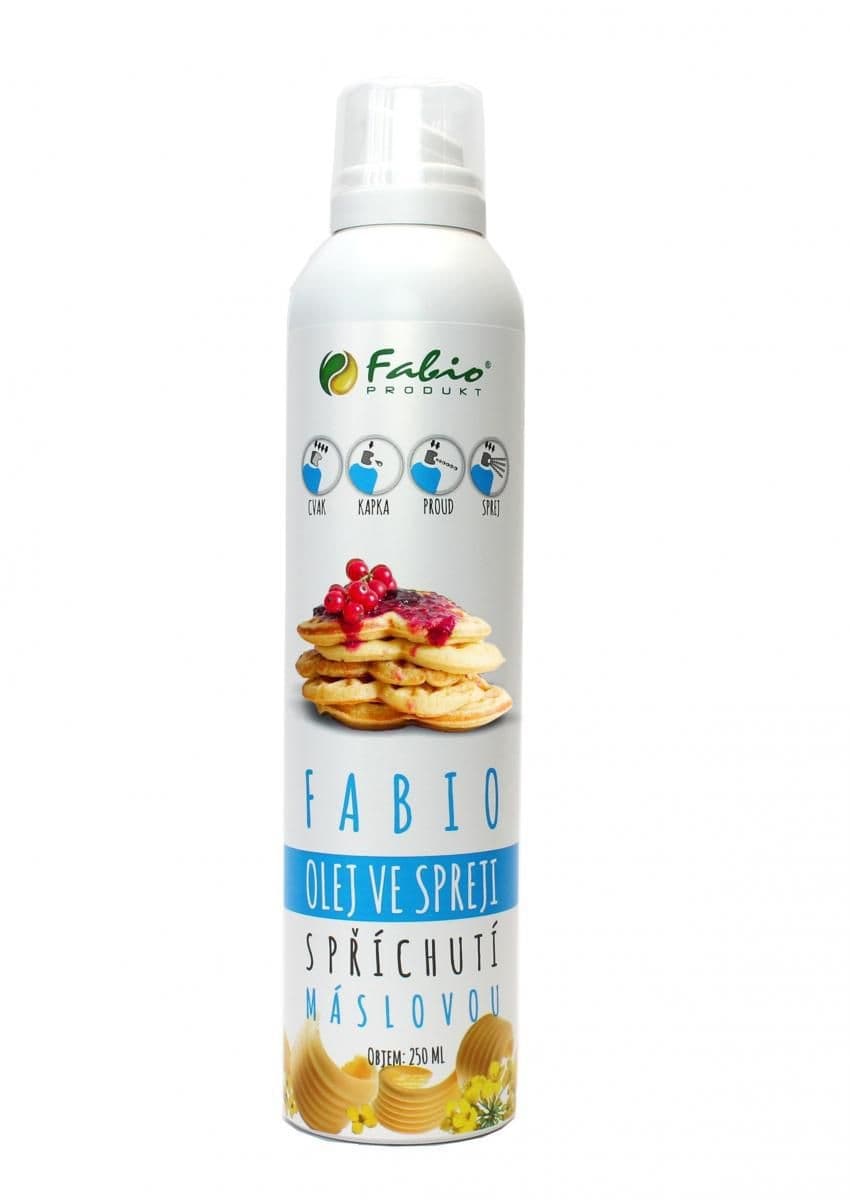 Fabio Produkt Olej ve spreji máslový 250ml
