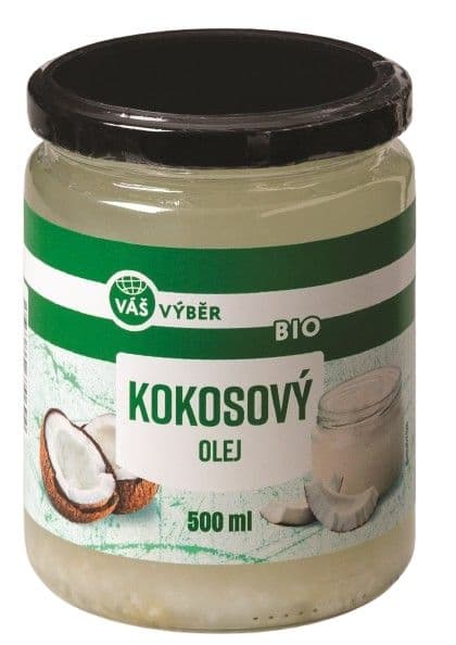 Váš Výběr Kokosový olej BIO 500 ml