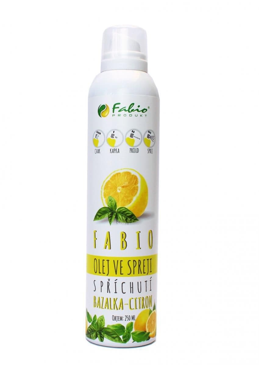Fabio Product Olej ve spreji citron bazalka 250ml