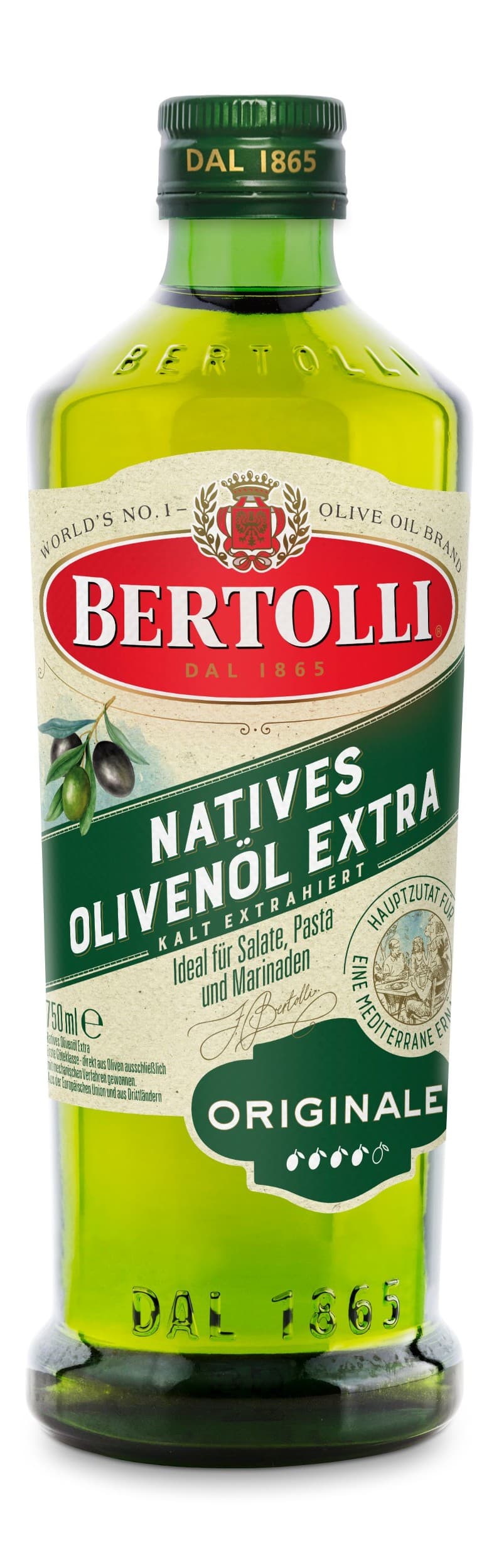 Bertolli Extra Virgin olivový olej 750ml