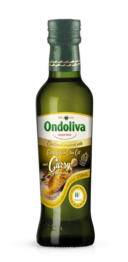Ondoliva Extra panenský olivový olej s příchutí curry 250ml