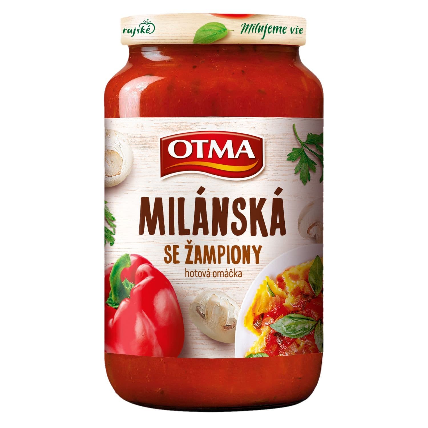 Otma Gurmán Milánská hotová omáčka se žampiony 350 g