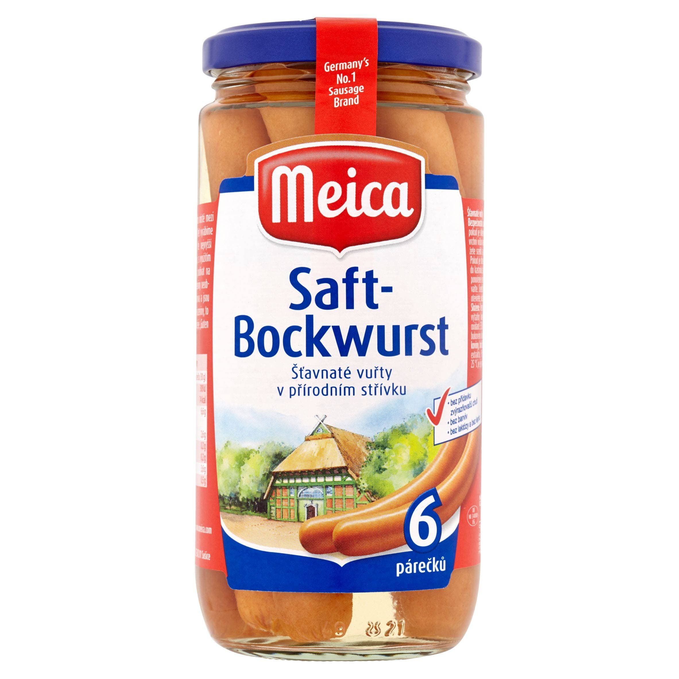 Spak Meica Šťavnaté vuřty v přírodním střívku 380 g