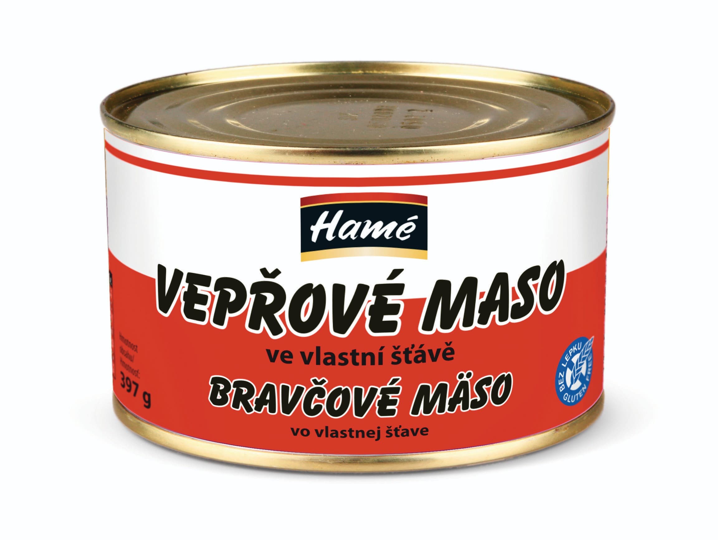 Hamé Vepřové ve vlastní šťávě 397g