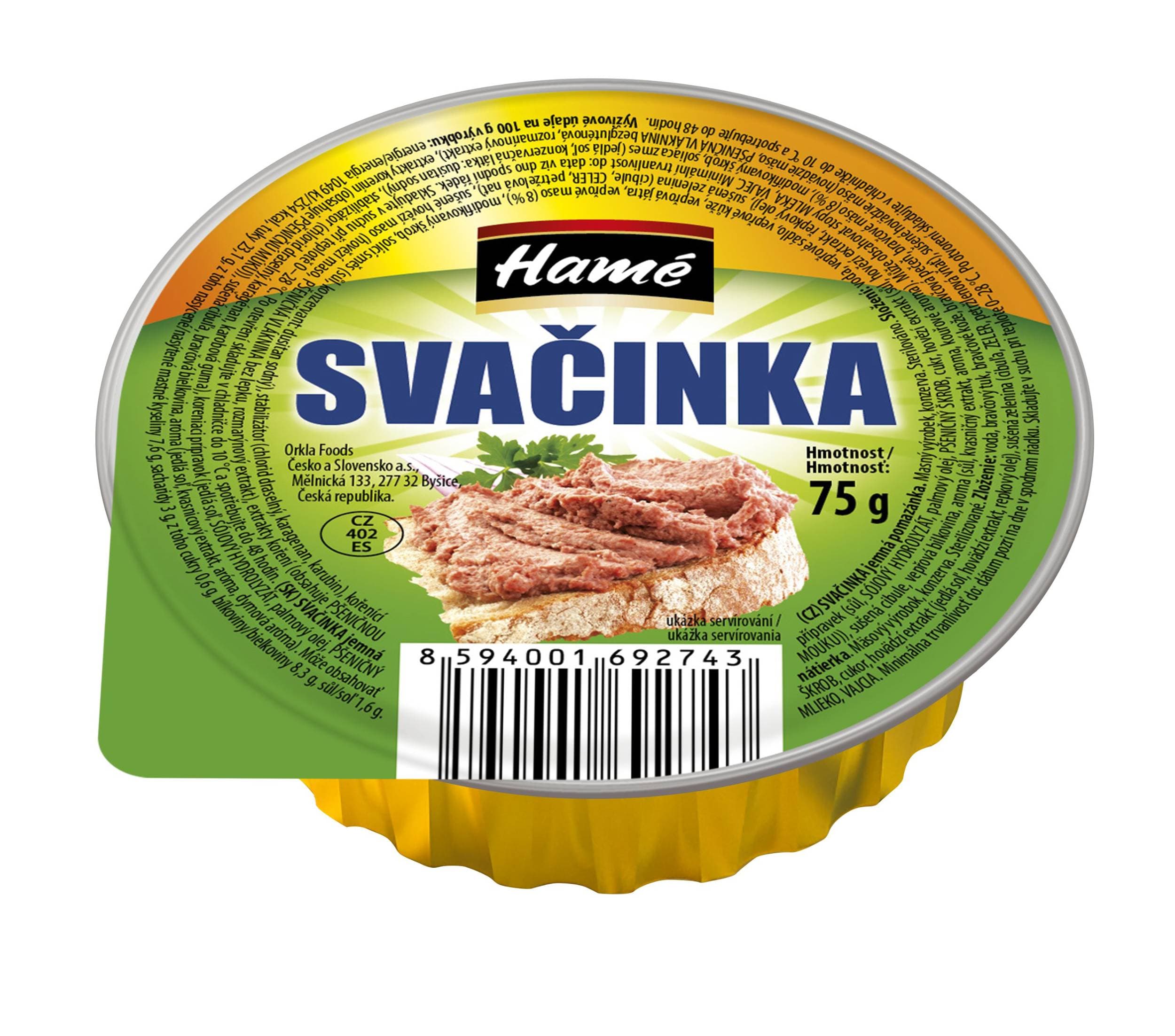 Hamé Svačinka 75g