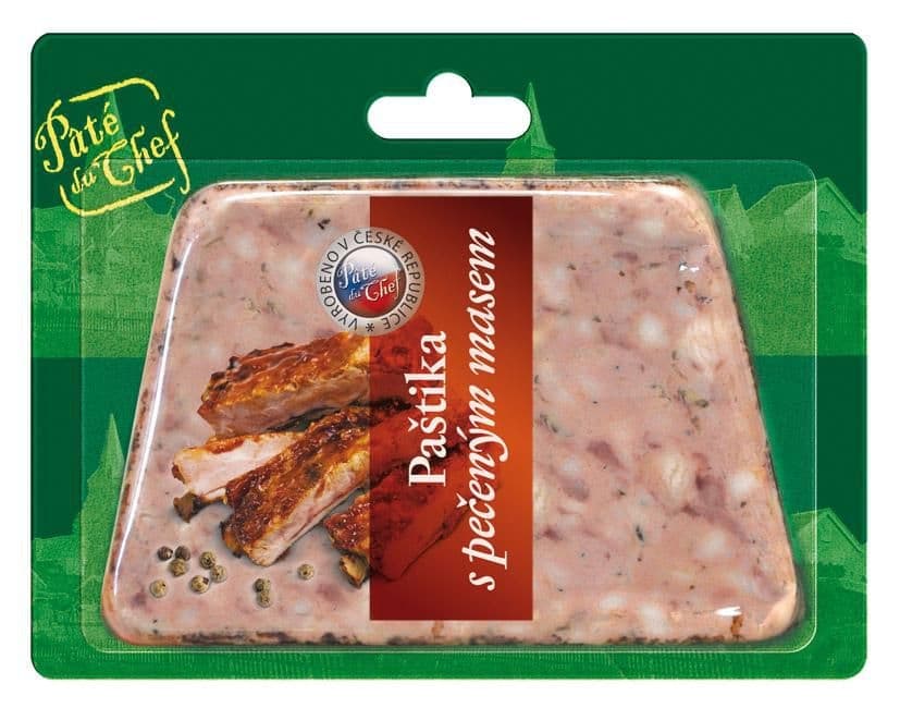 Paté Du Chef Paštika s pečeným masem 125 g