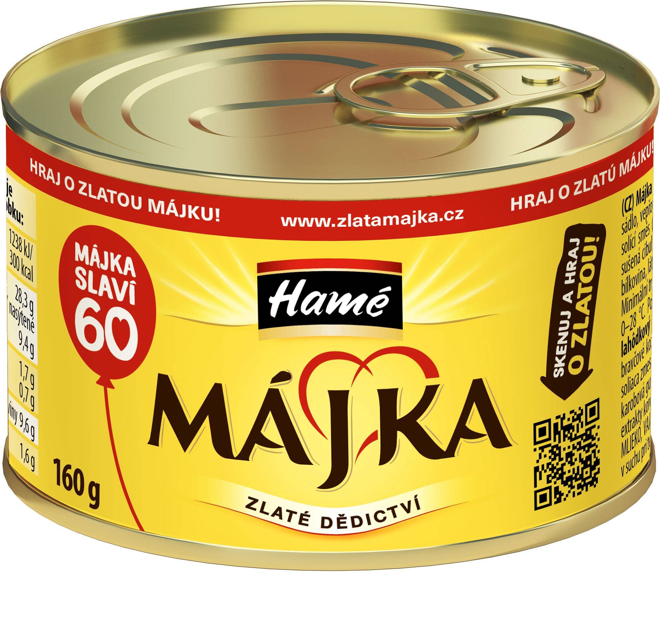 Hamé Májka lahůdkový vepřový krém 160g