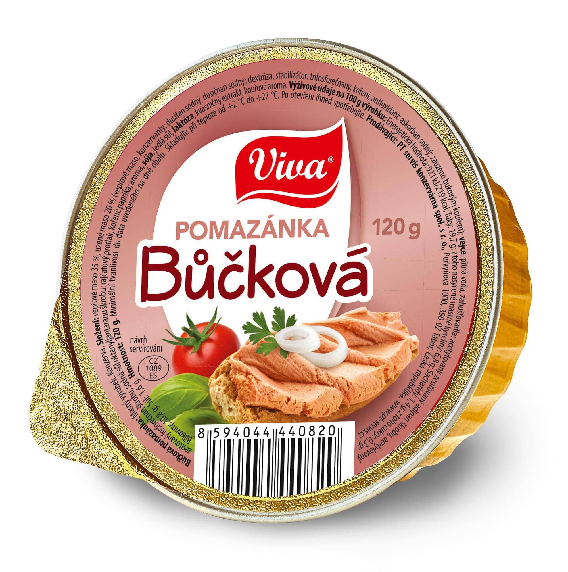 Viva Bůčková pomazánka 120g