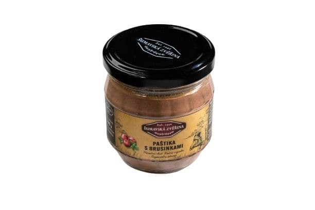 Šumavská zvěřina Paštika s brusinkami 160g