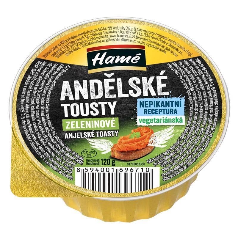 Hamé Andělské tousty zeleninové 120g