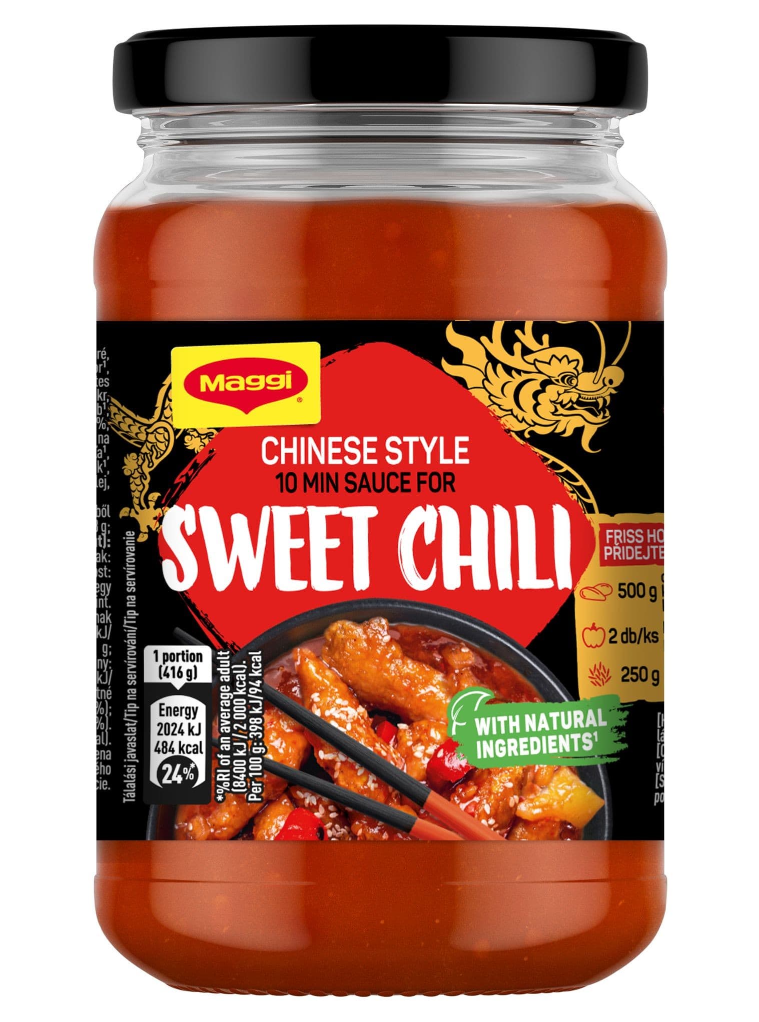 Maggi Hotová omáčka Sweet Chilli na čínský způsob 355 g