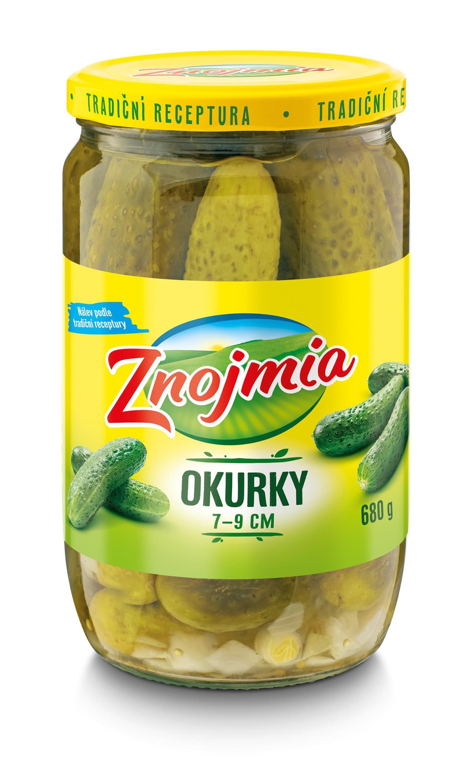 Znojmia Okurky 7-9 cm 680 g
